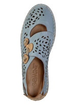 Gemini Slipper mit luftigen Durchbrüchen JEANS-CAMEL