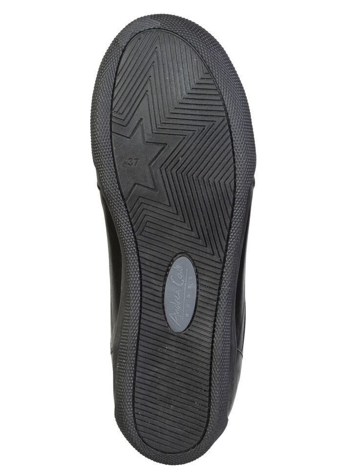 Andrea Conti, bequeme Damen-Sneaker, Weite G, mit herausnehmbarem Fu&szlig;bett 