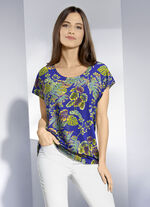 Shirt mit &uuml;berschnittener Schulterpartie 