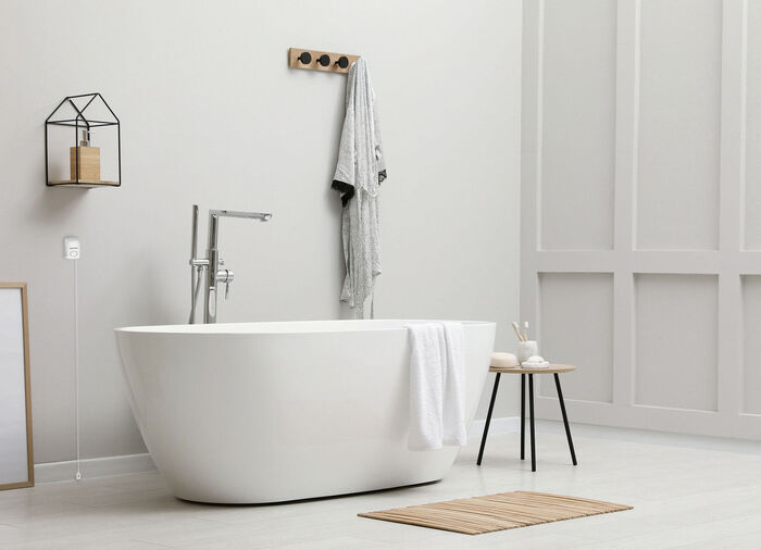 EasyMaxx Wasser-Alarmmelder &ndash; Erkennt austretendes Wasser sofort 