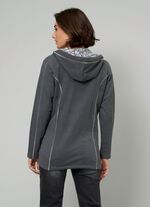 Sweatjacke mit seitlichen Eingrifftaschen 