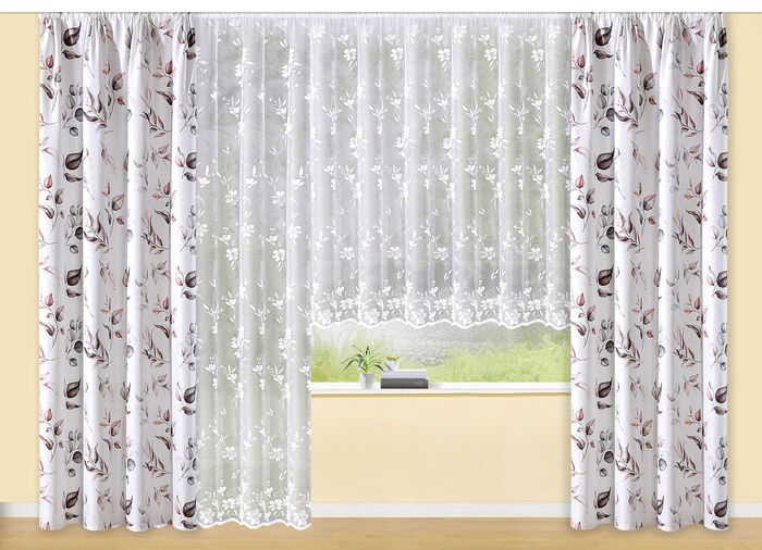 Langstore Blumenranke mit Universalschienenband 