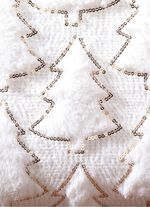 Kissenbezug in Strickoptik SEKT-GOLD