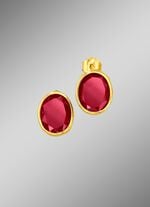 Ohrstecker mit echt Granat 