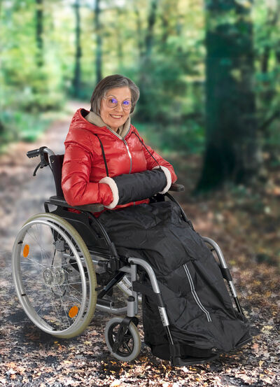 Handwärmer mit Innenfell 