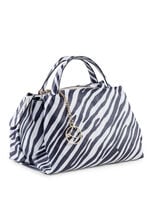 Laurina Tasche mit Zebra-Dessin SCHWARZ-WEISS