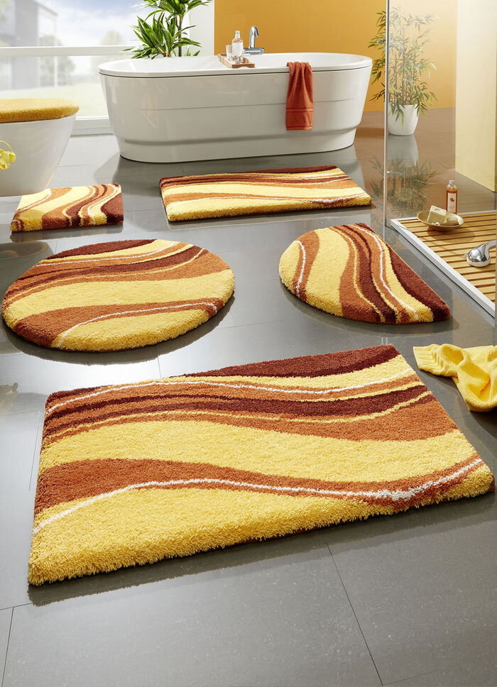 Badgarnitur von Grund mit rutschhemmender Latex-R&uuml;ckseite TERRA