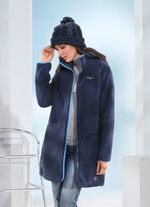 Kurzmantel mit gebondeter Pl&uuml;sch-Innenausstattung 