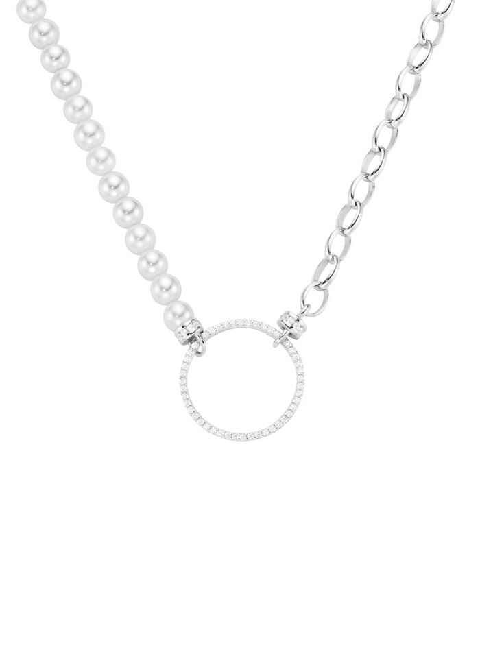 Halskette mit Muschelkernperle 