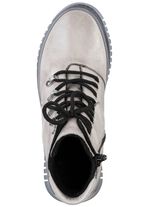 Gemini Schn&uuml;r-Bootie aus weichem Rind-Nappaleder 