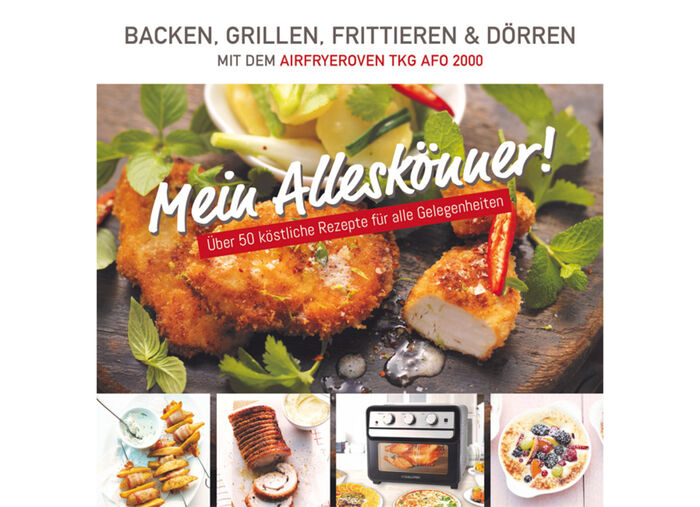 Rezeptbuch f&uuml;r Hei&szlig;luft-Ofen 