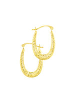 Creolen mit wunderschöner Struktur 