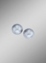 Clipstecker, wei&szlig;goldplattiert 