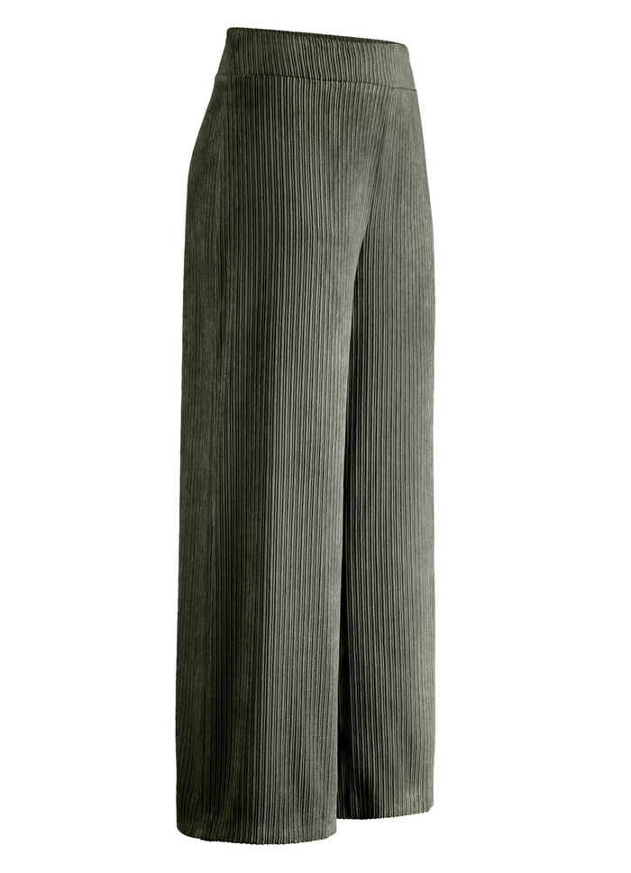 Hose in modisch verkürzter Länge OLIV