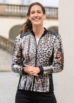 Blusenjacke mit Netztüll  