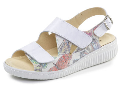 ELENA EDEN, bequeme Damen-Sandalen, Weite H, mit herausnehmbarem Fußbett 