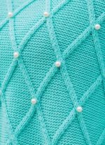 Pullover mit Perlenzier 