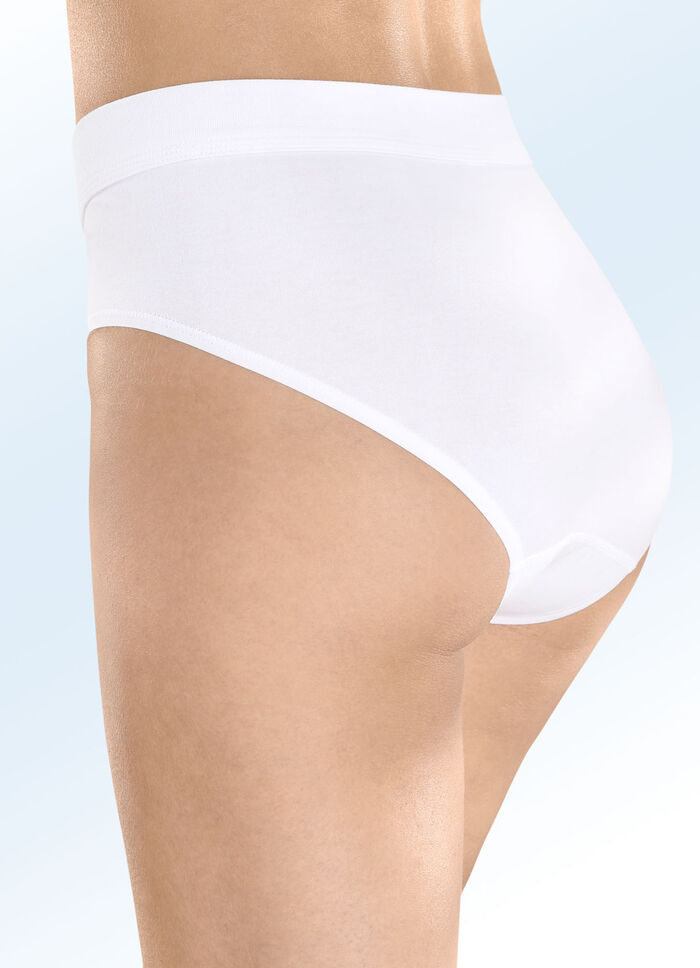 Speidel Dreierpack Slips mit BIO-Baumwolle WEISS