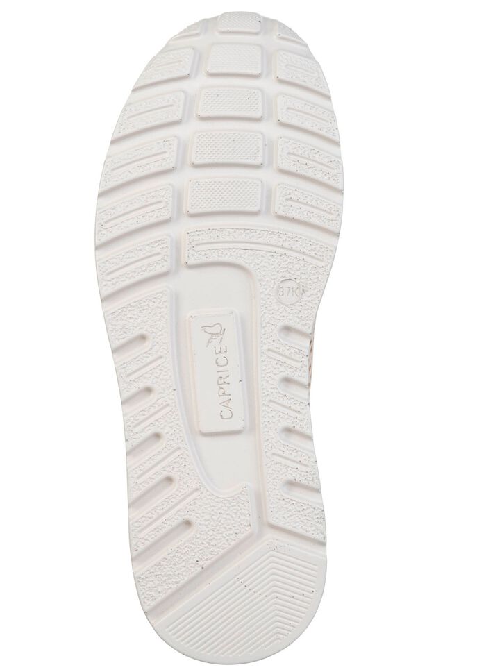 Caprice, sommerliche Damen-Sneaker, Weite K, mit herausnehmbarem Fu&szlig;bett GOLD