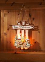 Beleuchteter Wandh&auml;nger 