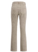 Cordhose in trendiger Bootcut-Form BEIGE