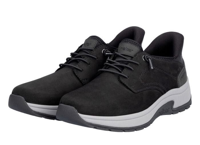 Rieker Sneaker mit verst&auml;rkter Hinterkappe f&uuml;r einfaches Einschl&uuml;pfen SCHWARZ