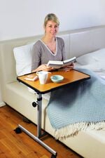 Höhenverstellbarer Komfort- und Betttisch BRAUN