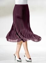 Rock mit Sonnenplissee-Falten 