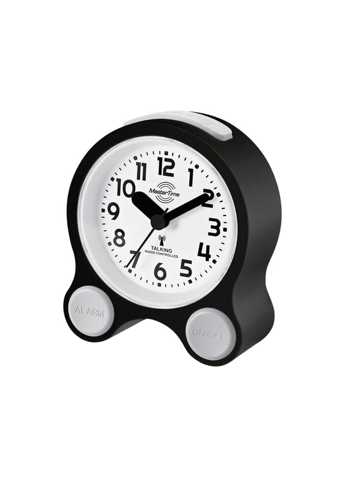 Funk-Wecker Master Time MTC-71031-12B mit Sprachfunktion 