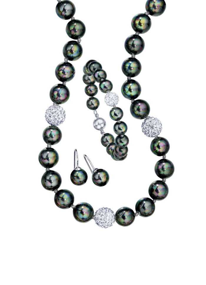 Schmuck-Set, 3-teilig TAHITIFARBEN