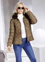 Jacke mit fabelhaftem Zickzack-Stepp 