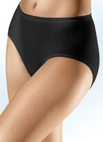 Mey-NOBLESSE Dreierpack Slips SCHWARZ