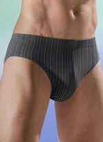 Viererpack Slips mit Streifendessin 