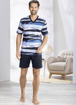 Shorty mit V-Ausschnitt 