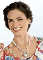 Halskette mit Süßwasser-Zuchtperlen 