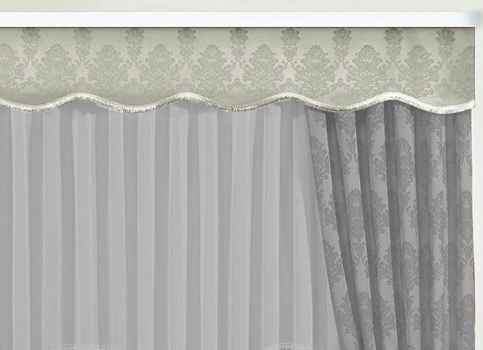 Apart gebogte Schabracke BEIGE