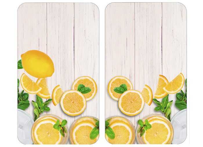 Herdabdeckplatten Zitrone 