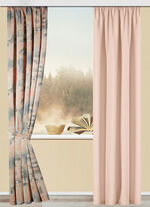 Übergardine mit Universalschienenband BEIGE