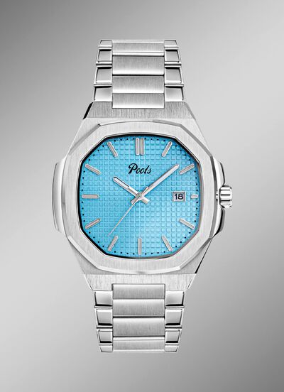 Quartz-Herrenuhr aus Edelstahl 