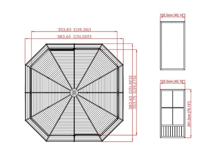Pavillon &bdquo;Charleston&ldquo; 
