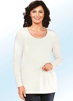 Kombistarkes Shirt - ein tolles Basic NATURWEISS