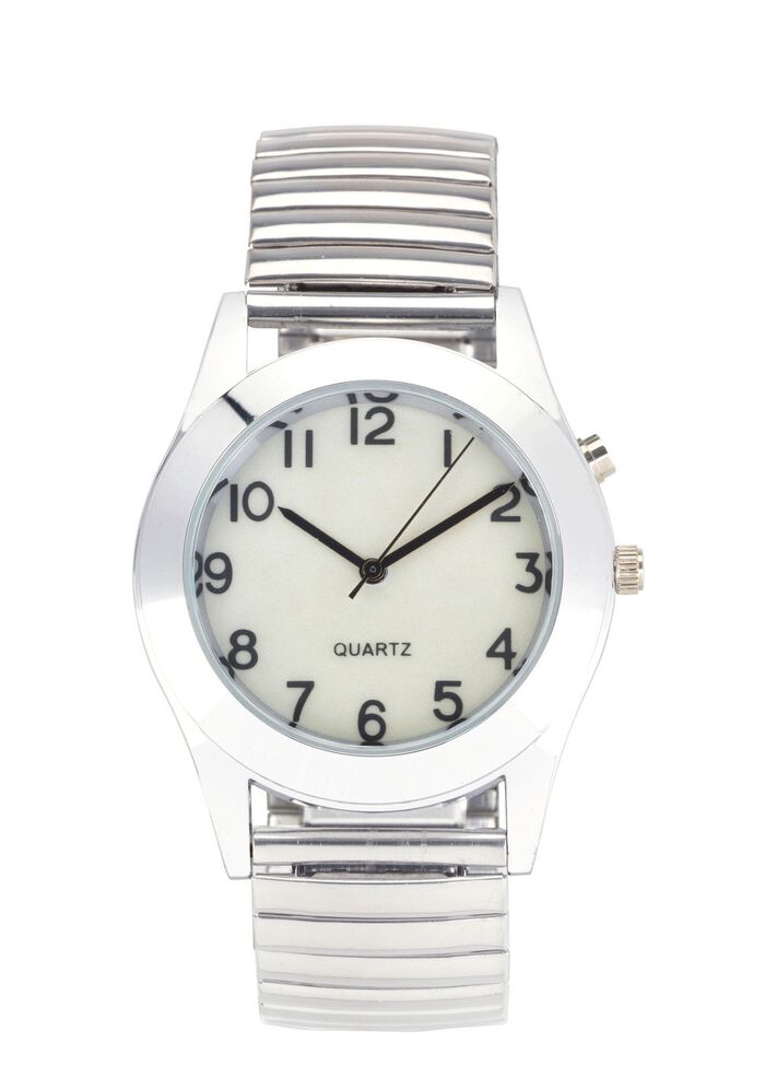 Armbanduhr mit Stretcharmband 