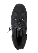 Schn&uuml;r-Stiefelette mit Klimamembrane SCHWARZ