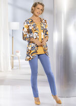 Shirtjacke mit seitlichen Eingrifftaschen 