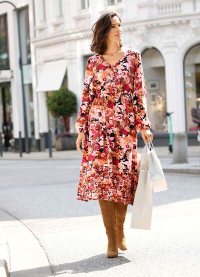 Kleid mit schönem Floralprint 