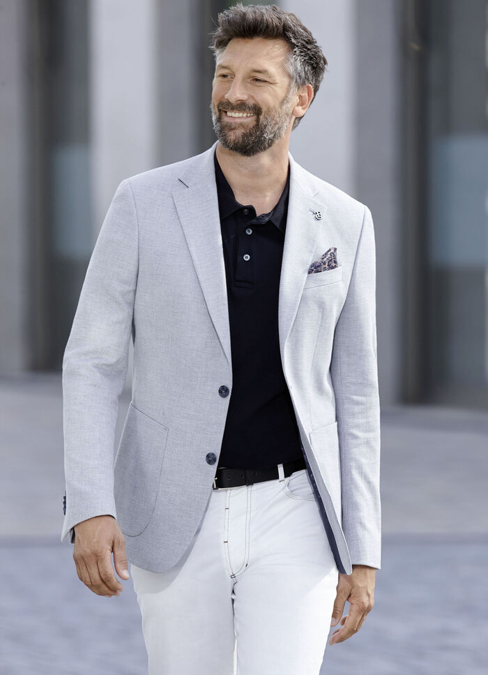 Sakko mit aufgesetzten Taschen 