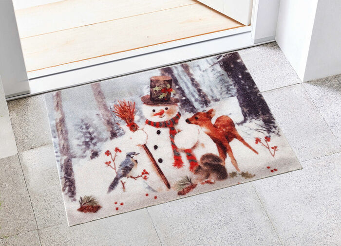 Fußmatte mit rutschhemmender Rückseite 