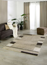 Strapazierfähige, pflegeleichte Brücken und Teppiche BEIGE-NATUR