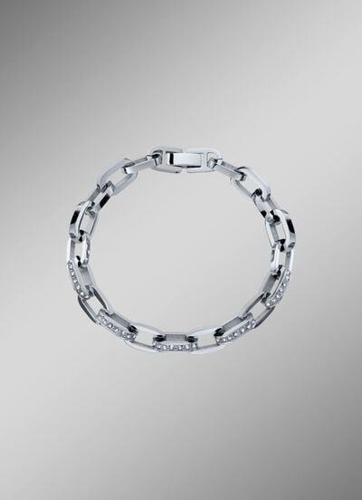 F&uuml;r Sie und Ihn: elegantes Armband mit funkelnden Kristallen 
