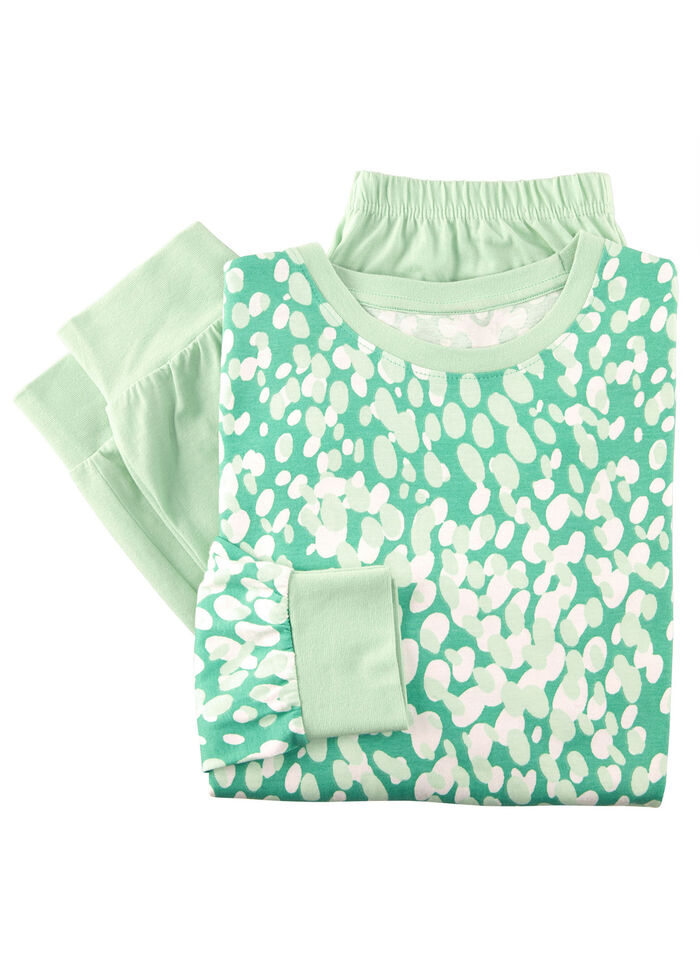 Zweierpack Schlafanzüge mit Bündchenabschlüssen  